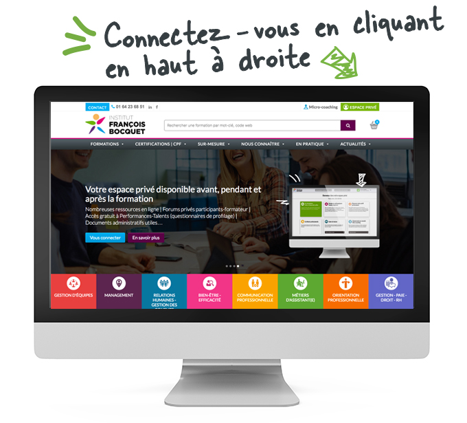 Espace privé Institut François Bocquet